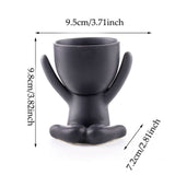 Yeknu Mini Human Planter Pots