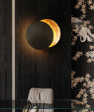 Yeknu Creative Rotatable Moon Phase Wall Lamp