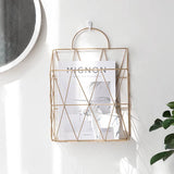 Yeknu Nordic Geometry Wall Hanging Paper Holder