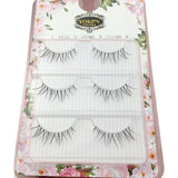 Yeknu handmade false eyelashes Natural eyelashes with long false eyelashes Thick cross nude makeup Transparent soft stem eyelash