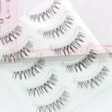 Yeknu Natural Sharpen False Eyelashes Cross-messy Thick Simulation Makeup Fake Eyelashes Imitation Grafting Effect Bride Lashes