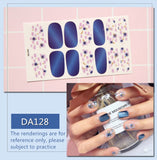 Yeknu Nail Sticker Full Cover Sticker Wraps Decorations DIY Manicure Slider Nail Vinyls Nails Decals Manicure Art