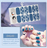 Yeknu Nail Sticker Full Cover Sticker Wraps Decorations DIY Manicure Slider Nail Vinyls Nails Decals Manicure Art