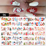 Yeknu 12 pattern/sheet Colorful French Nail Stickers Manicure Rainbow Wave Summer Neon Geometric Lines Water Nail Decals Set