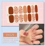 Yeknu Nail Sticker Full Cover Sticker Wraps Decorations DIY Manicure Slider Nail Vinyls Nails Decals Manicure Art