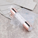 Yeknu Long Cylinder Nail Stamper Dual Head Silicone Sets Clear Milky Nail Gel Polish Transfer Template Pen Image Stencil Tool NL1836