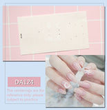 Yeknu Nail Sticker Full Cover Sticker Wraps Decorations DIY Manicure Slider Nail Vinyls Nails Decals Manicure Art