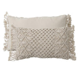 Yeknu MOM'S YARD New Macrame Handmade Cotton Thread Pillowcase Bohemia Moroccan Sofa Cushion Cover Decorative Pillowcase High-end Gift