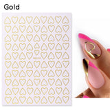 Yeknu 1 Sheet 3D Nail Sticker Blooming Ink Marble Flower Leaves Line Sliders French Tip Nails Decals Sticker DIY Decoration