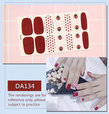 Yeknu Nail Sticker Full Cover Sticker Wraps Decorations DIY Manicure Slider Nail Vinyls Nails Decals Manicure Art