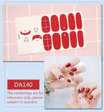 Yeknu Nail Sticker Full Cover Sticker Wraps Decorations DIY Manicure Slider Nail Vinyls Nails Decals Manicure Art