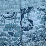 Yeknu 100% Cotton Modern Minimalist Light Blue 3pcs Printed Quilted Quilt Pillowcase Free Shipping