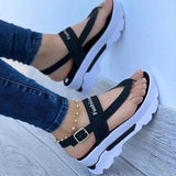 Yeknu Women Sandals New Summer Sandals With Heels Platform Shoes For Women Flip Flops Casual Wedges Shoes Summer Sandalias Mujer