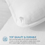 Yeknu Duvet Insert All Season Microfiber Comforter Air Condition Blanket Lightweight Noiseless Machine Washable