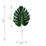 Yeknu One Piece monstera artificial plants plastic tropical palm tree leaves home garden decoration accessories Photography Decorative