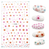 Yeknu The New 3D Nail Sticker Cool English Letter stickers for nail Foil Love Heart Design Fashion Manicure Stickers