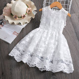 Yeknu Summer Lace Children Clothing Princess Kids Dresses For Girls Causal Wear Unicorn Dress 3 8 Years Girls Dress Vestido Robe Fille