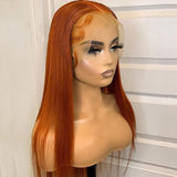 Yeknu Silky Straight Lace Front Wig Synthetic Natural Black For Black Women Cosplay Glueless Long Heat Resistant Daily Wig Baby Hair