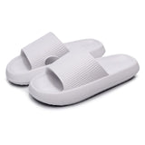 Yeknu Women Thick Platform Slippers Indoor Bathroom Slipper Soft Eva Anti-Slip Couples Home Floor Slides Ladies Summer Shoes